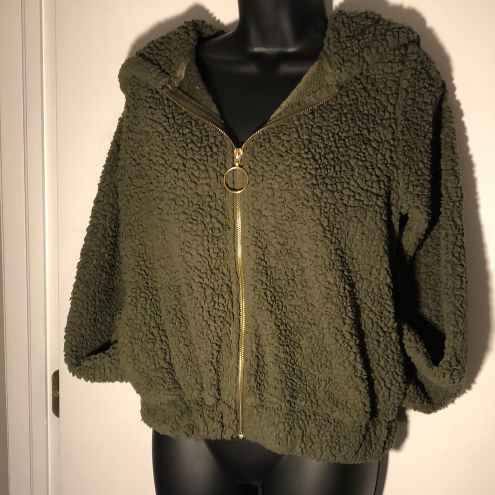 Zip up hoodie